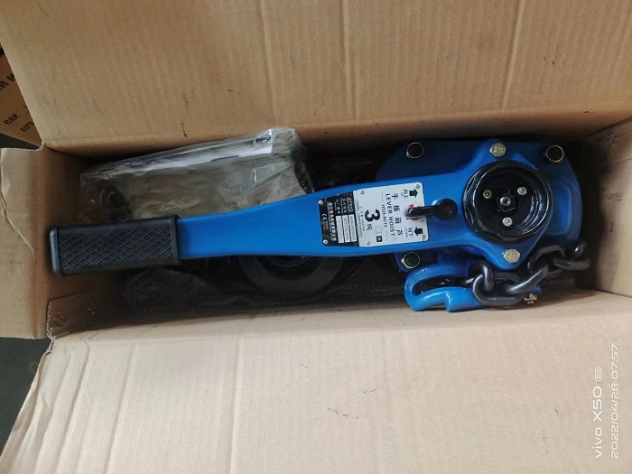 Cabo elétrico padrão do Ce que puxa o tipo corrente grua das ferramentas 10KN do punho Cabo elétrico padrão do Ce que puxa o tipo corrente grua das ferramentas 10KN do punho