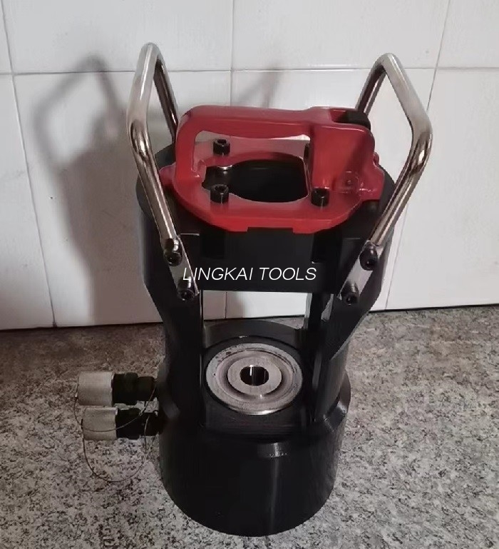 Máquina de prensa hidráulica com bomba motorizada para articulação de condutores CAA