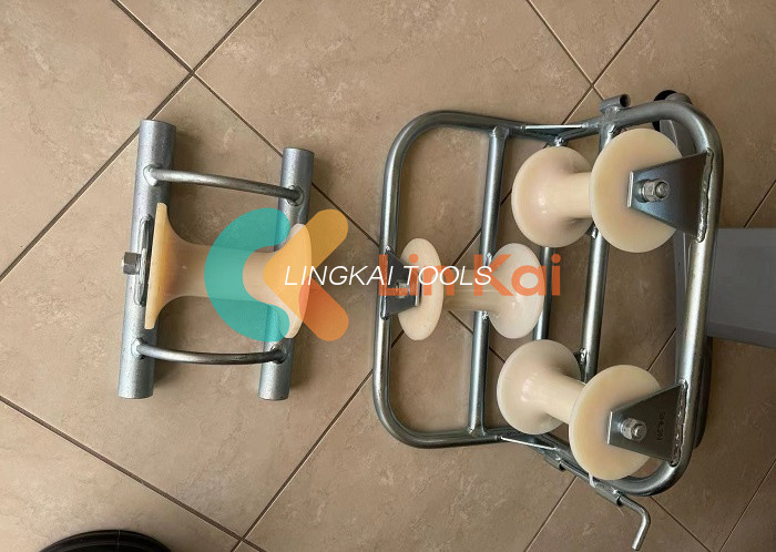 Rolo à terra de canto máximo personalizado do diâmetro 120* 200mm para a carga de 10kn 20kn