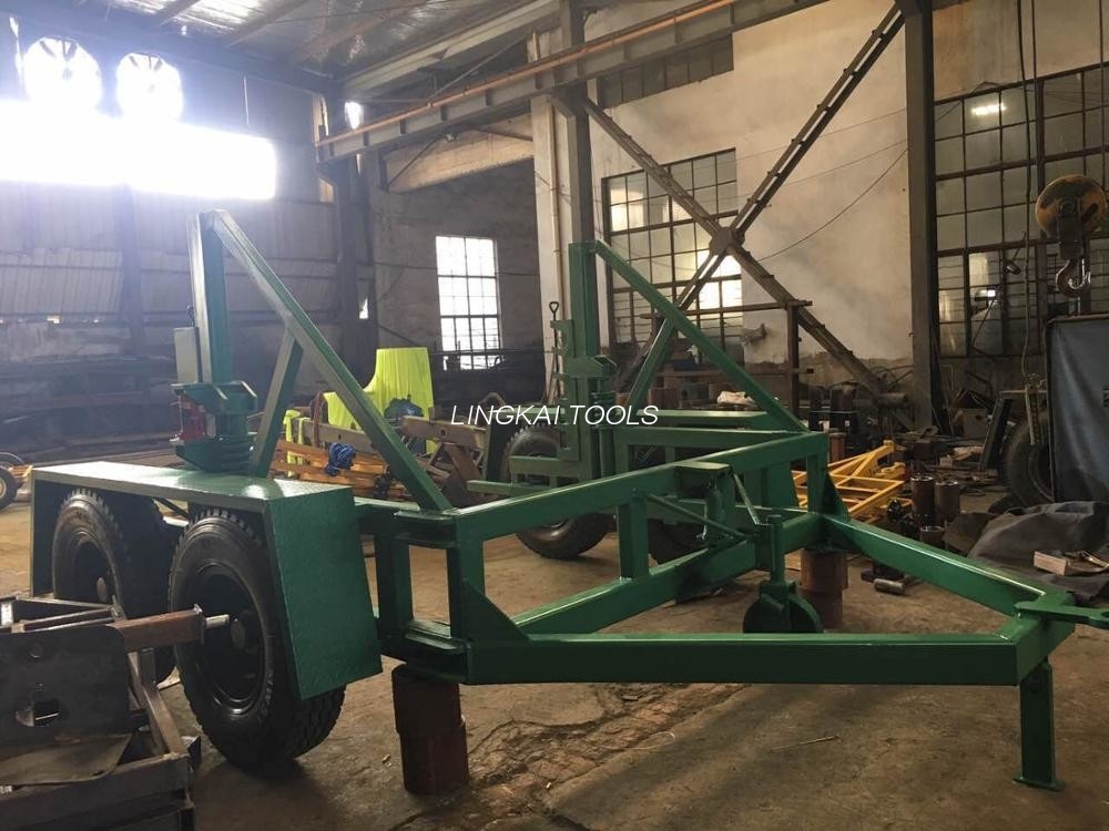 Portador de cilindro de 12 toneladas do cabo da capacidade de carga com pintura à pistola do tratamento de superfície