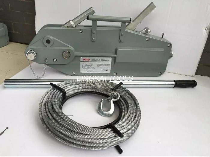 Tirfor Aço de aço cabine manual guincho hi -thio chinch de guincho para levantar