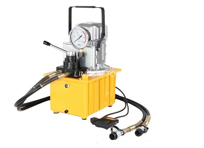 Bomba hidráulica elétrica de ação dupla HBB-700AB Ferramenta de tipo de válvula manual