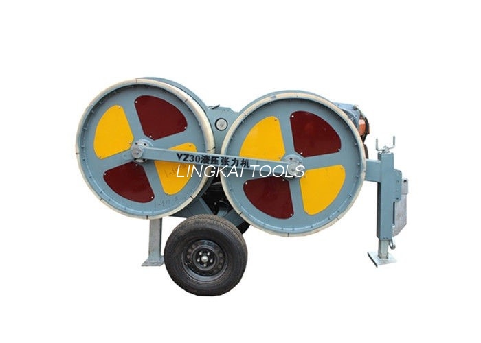 Tensor hidráulico SA-YZ30A do cabo 3Ton para amarrar o condutor aéreo