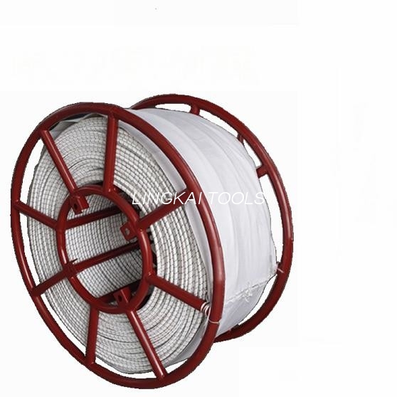 o cabo de fibra ótica do diâmetro de 12-16mm utiliza ferramentas a corda do Pe anti dupla camada de torção trançada