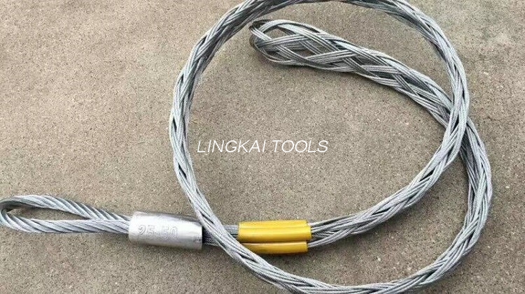 O cabo de fibra ótica passado CE utiliza ferramentas o cabo de Opgw que puxa juntas do soquete da malha dos apertos