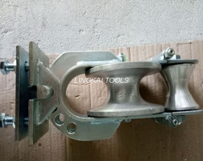 Cabo de alumínio da polia que puxa a finalidade da polia SHCS-2 20KN três que amarra o bloco