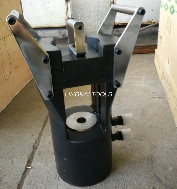 curso hidráulico do compressor 24mm da corda de fio 1250KN para frisar terminais de 14-76mm