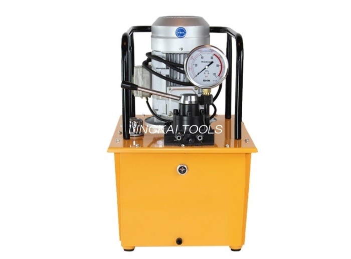 bomba hidráulica conduzida elétrica de 2.5L/Min High Pressure Crimping Tool/70Mpa 0.75KW