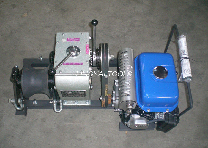 Tamanho pequeno do extrator de 3 toneladas do guincho do cabo da grua com motor a gasolina de Yamaha