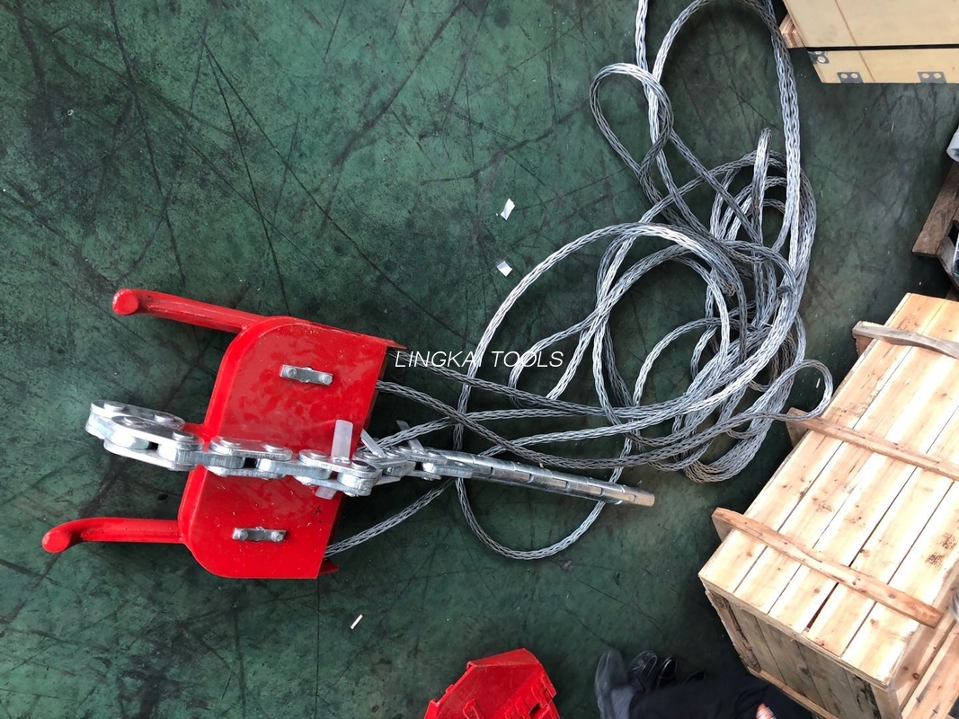Equilibre o tipo placas running dos condutores do pacote de 130kn quatro para a linha de amarração aérea