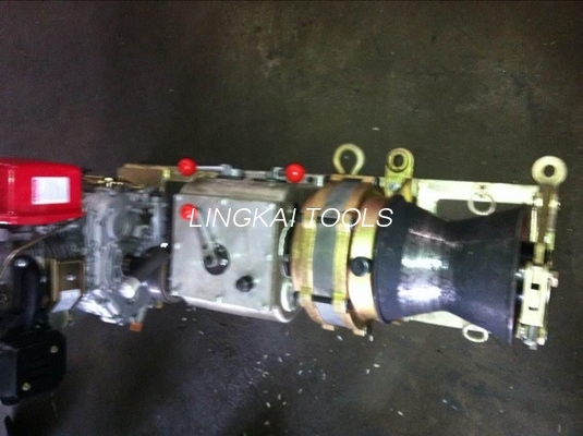 Guincho pequeno conduzido Shafted do extrator do fio 3 toneladas com motor diesel 5HP